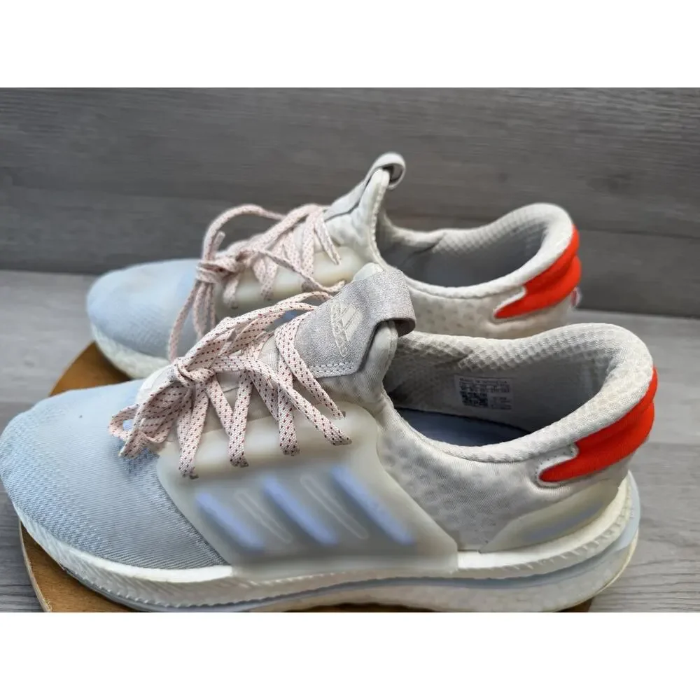 adidas X PLRBOOST Running Shoes Blue Cushioned Comfort Sports Trainers. Women 10
